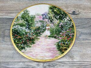 1987 Pickard Arden Rose A Time Gone By Gardens of Monet Collector Plate #245